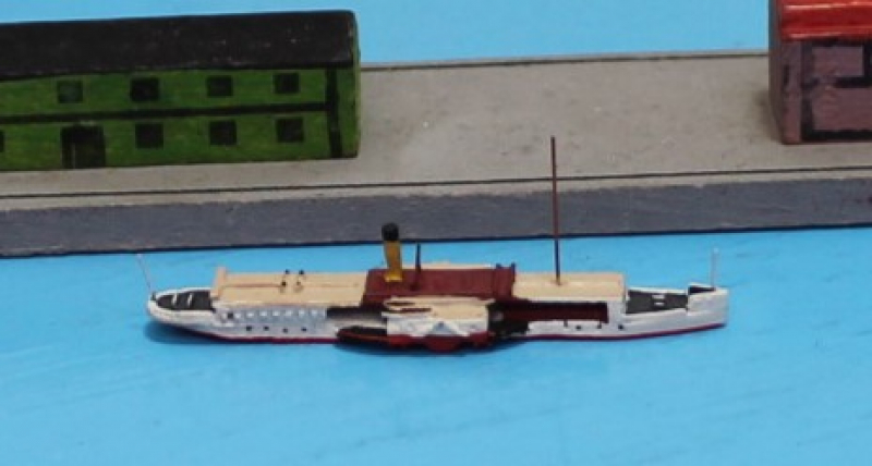 Passenger freighter "Stadt Lauenburg" (1 p.) GER 1925 Hydra Art 21
